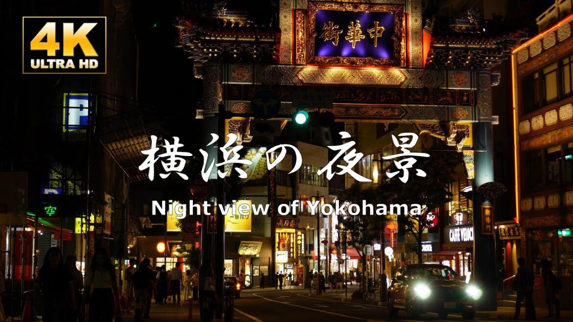 Night view of Yokohama 夕暮れの横浜 【Sony ZV-E10】 Night view of Yokohama 夕暮れの横浜 【Sony ZV-E10】