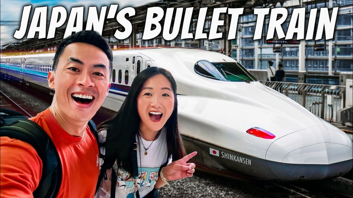 We Took JAPAN’S FASTEST BULLET TRAIN From Tokyo to Nagoya 🇯🇵 We Took JAPAN'S FASTEST BULLET TRAIN From Tokyo to Nagoya 🇯🇵