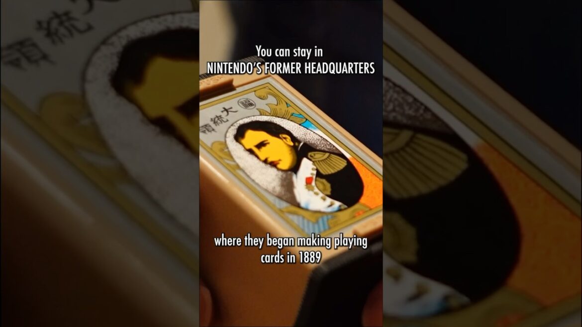 What it's like to stay at the original Nintendo factory in Kyoto, Japan