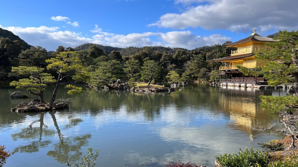 Visiting Japan: Golden Pavilion in Kyoto