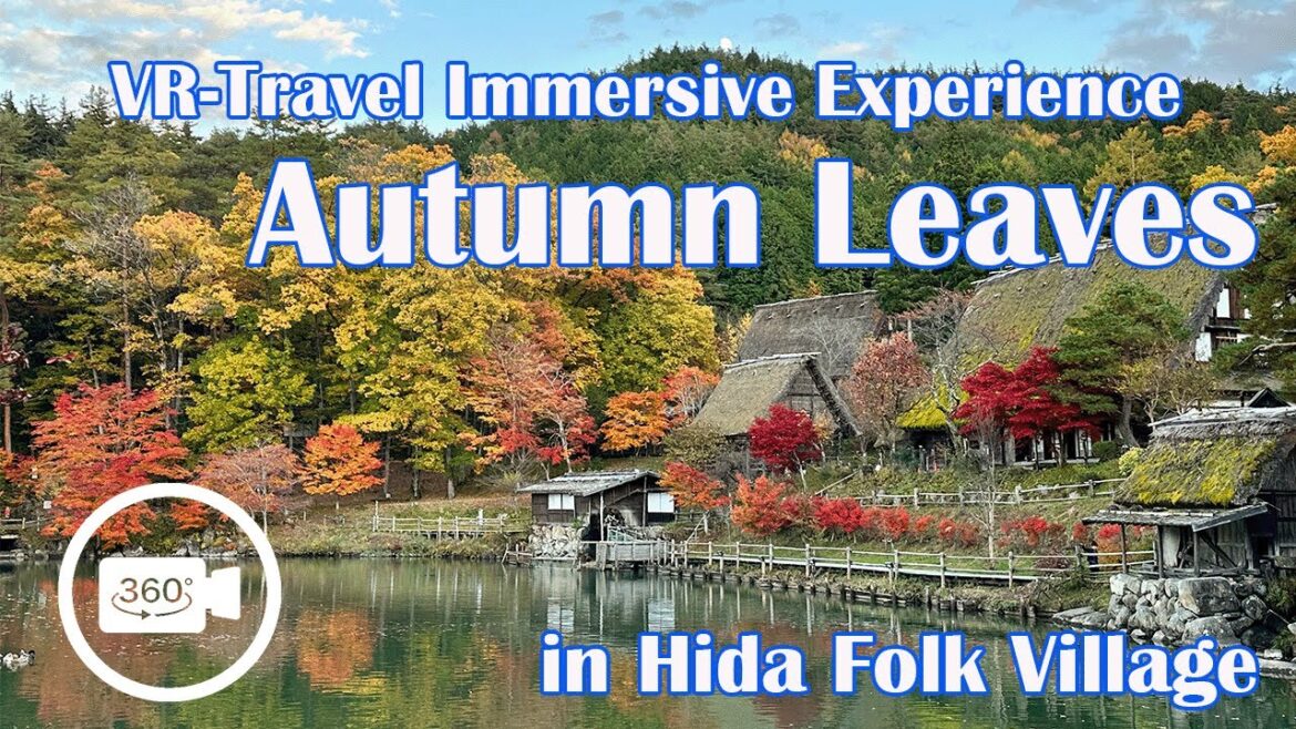 Walking tour Takayama japan Hida Folk Village Hida no sato Autumn leaves 2022 11 04紅葉 飛騨の里 Walking tour Takayama japan Hida Folk Village Hida no sato Autumn leaves 2022 11 04紅葉 飛騨の里