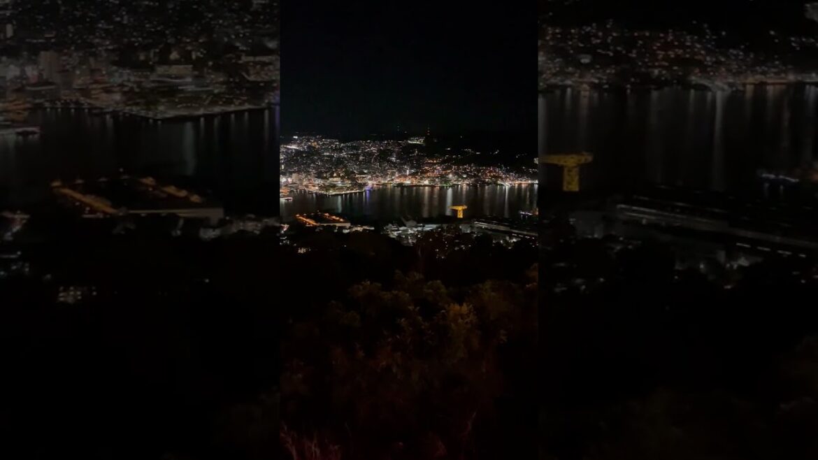 "Night view from Mt. Inasa"  Nagasaki/Nagasaki/Japan Trip-Log #shorts 1