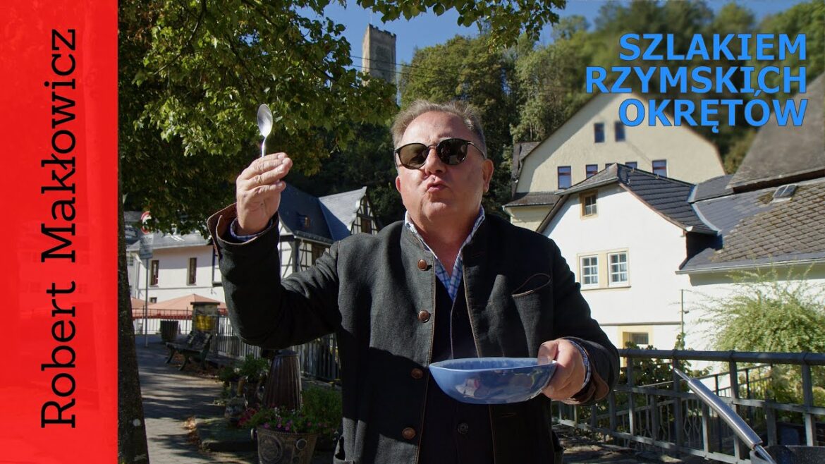 ROBERT MAKŁOWICZ NIEMCY odc.153  „Szlakiem rzymskich okrętów”. ROBERT MAKŁOWICZ NIEMCY odc.153  „Szlakiem rzymskich okrętów".