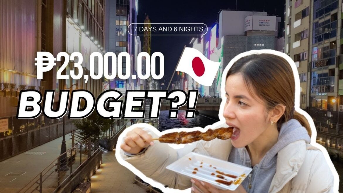 Super Tipid Budget in Japan! | Budget for 7 Days and 6 Nights | Mari Soriano Super Tipid Budget in Japan! | Budget for 7 Days and 6 Nights | Mari Soriano