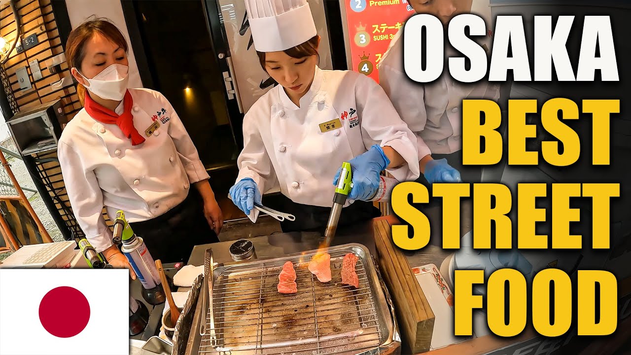 Delicious Osaka Street Food You Won't Believe! - Alo Japan