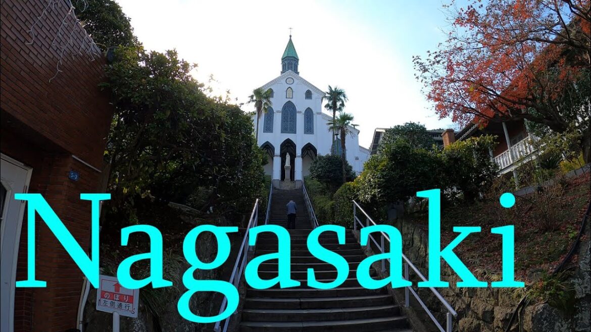 長崎市山手地域を散策　Walking Tour in Yamate District of Nagasaki City, Japan