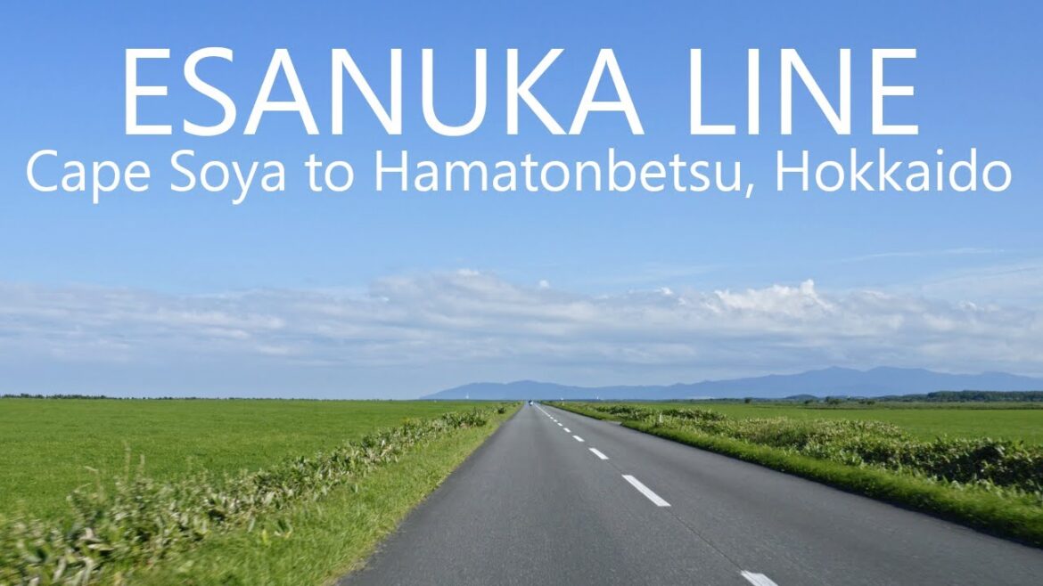 4K Hokkaido Drive | Cape Soya to Hamatonbetsu Thru Esanuka Line, Japan