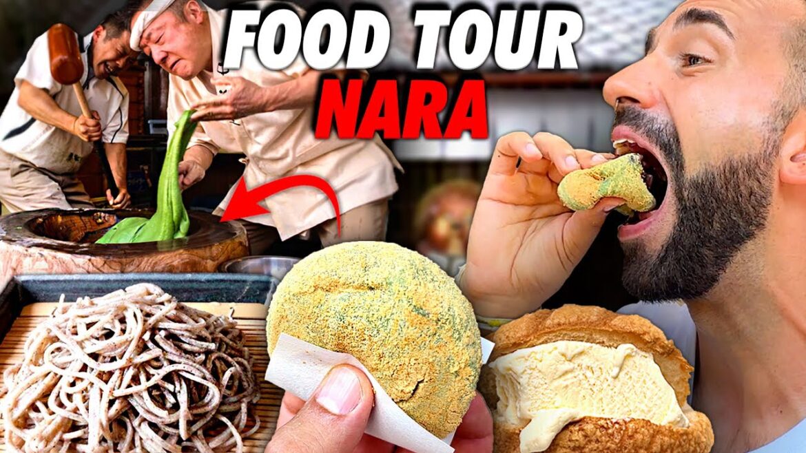 🔴 Street Food Tour en Nara l Comida que tienes que probar si viajas a Nara, Japón