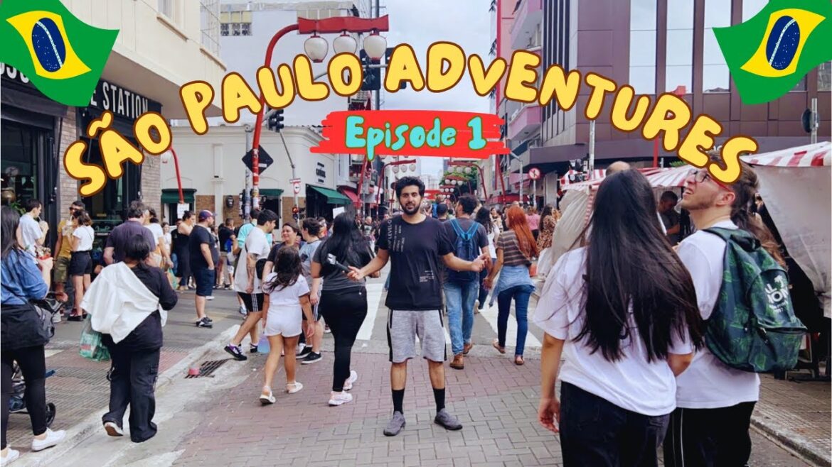 São Paulo Little Tokyo: Exploring the Japanese Street | Pakistani in Brazil | Sarosh Hassan