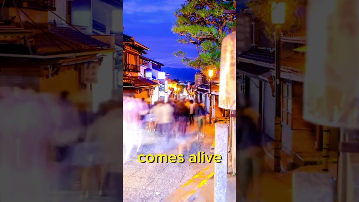 Gion District at Dusk #travel #traveltip #kyoto