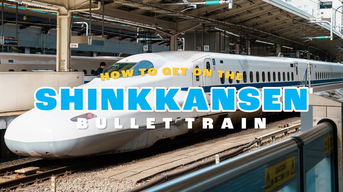 How to get on the Shinkansen(Bullet Train) from Tokyo to Kyoto!