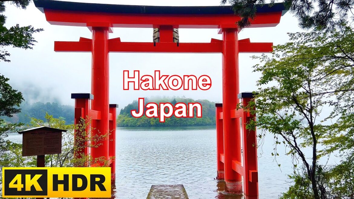Hakone Shrine and Torii Gate ⛩ morning walk (4K HDR) 箱根神社 Hakone Shrine and Torii Gate ⛩ morning walk (4K HDR) 箱根神社