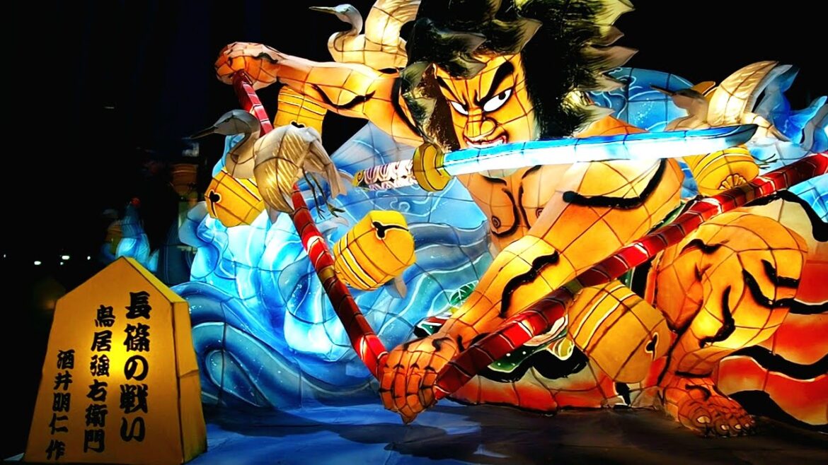 Nebuta Matsuri - Warrior Festival 🔴 Aomori, Japan