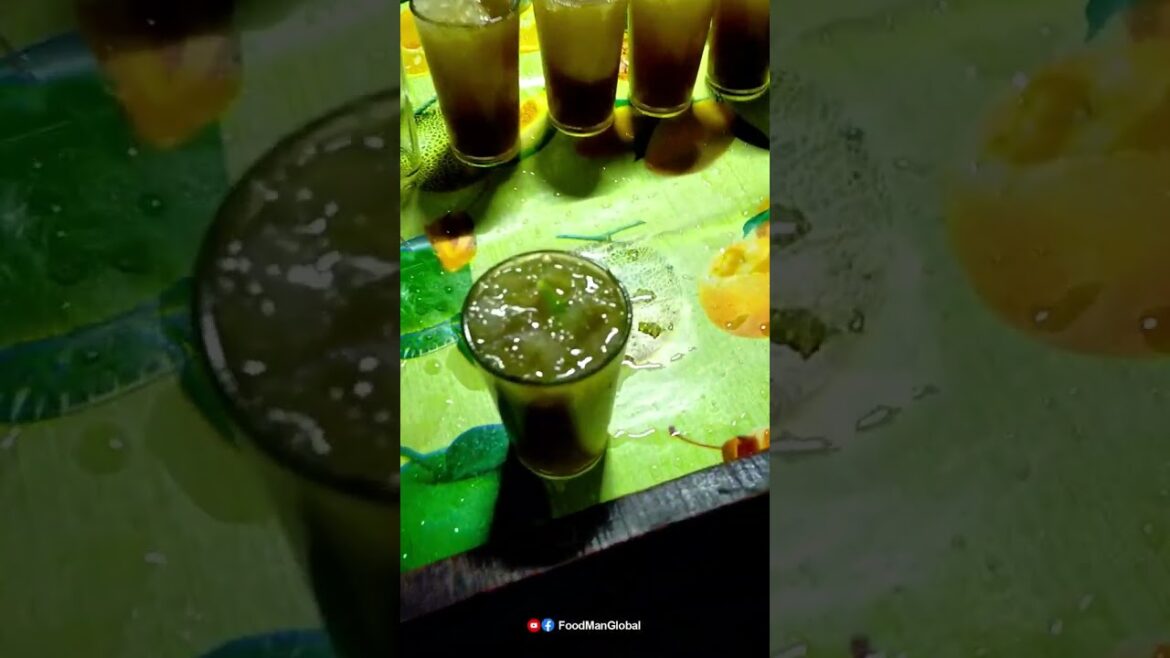 Summer Cold Drink With Molasses | Bangladeshi Street Food #streetfoodchannel #shortvideo #streetfood Summer Cold Drink With Molasses | Bangladeshi Street Food #streetfoodchannel #shortvideo #streetfood