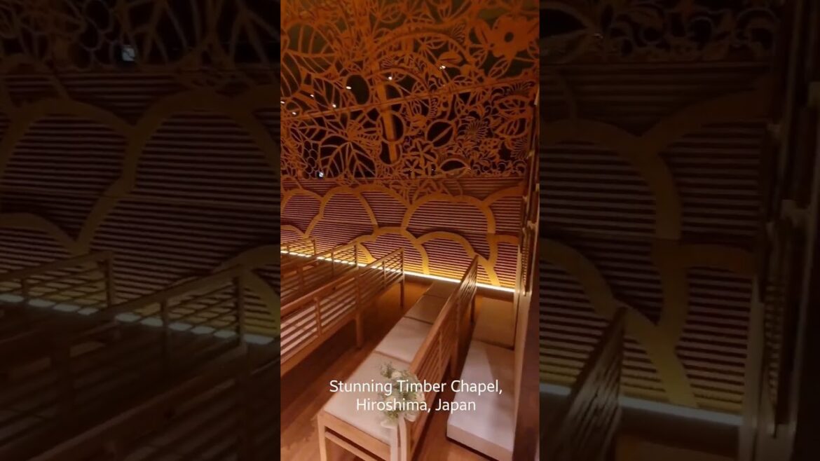 Explore Hiroshima’s Breathtaking Wooden Wedding Venue Part 1 Explore Hiroshima's Breathtaking Wooden Wedding Venue Part 1
