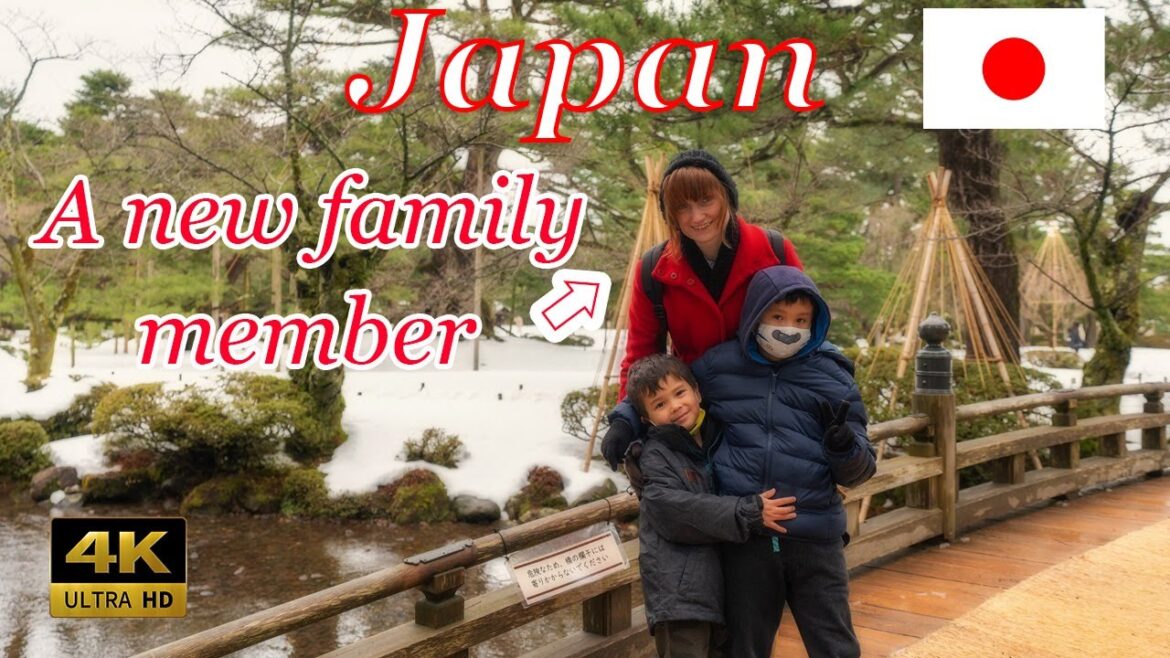Japan trip with a new family member