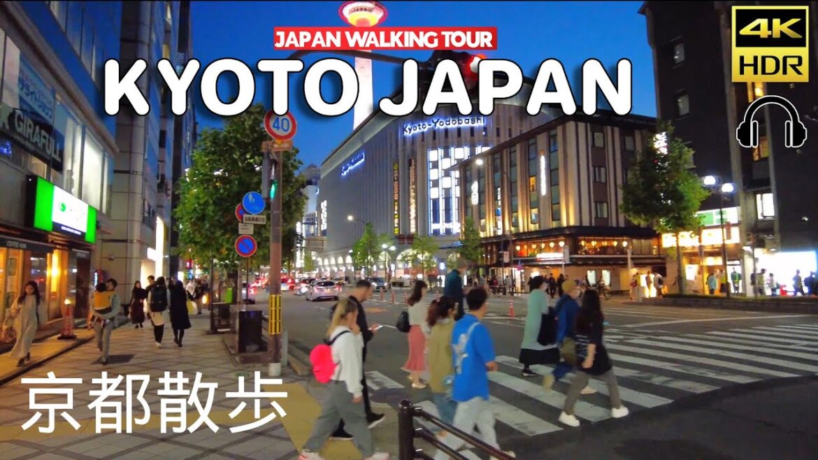 京都散歩旅行 Kyoto at Night Walking Travel 2023 Kyoto Station Center Street Autumn 京都駅の前で散歩しましょう 京都散歩旅行 Kyoto at Night Walking Travel 2023 Kyoto Station Center Street Autumn 京都駅の前で散歩しましょう