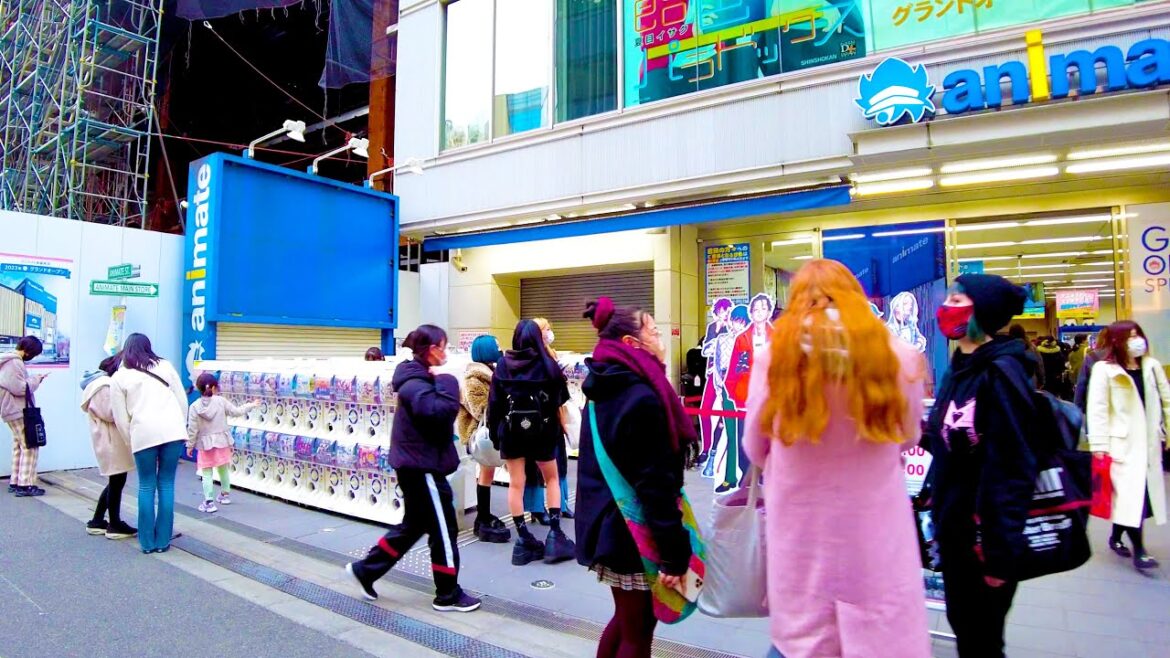 Ikebukuro in Tokyo. Animate is popular ♪ 💖 4K ASMR non-stop 1 hour 04 minutes Ikebukuro in Tokyo. Animate is popular ♪ 💖 4K ASMR non-stop 1 hour 04 minutes