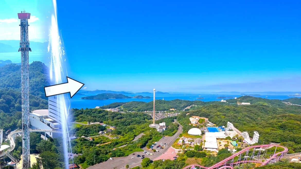 FreeFall mit der BESTEN Aussicht (falls nichts auseinander fällt) | Brazilian Park Washuzan Highland