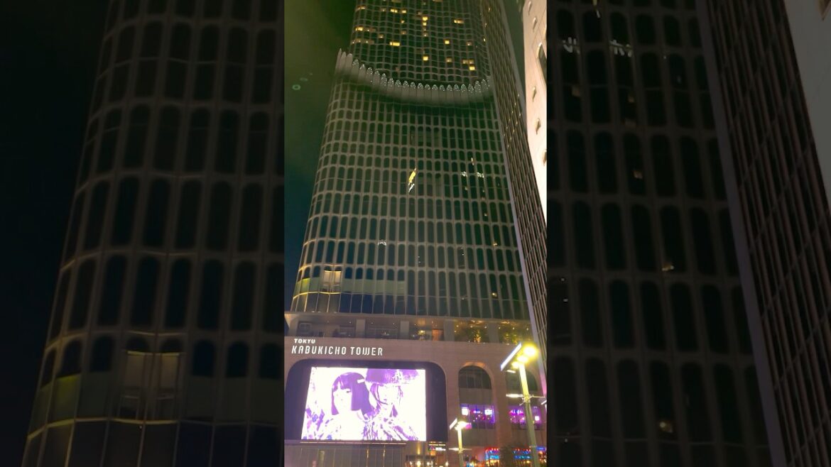 🇯🇵 Kabukicho Tower in Toyko #travel #Japan #travelvlog #traveling #shorts #shortvideo #viral