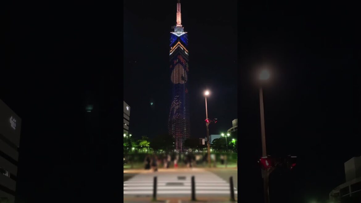 福岡タワー 十五夜イルミネーション / Fukuoka Tower