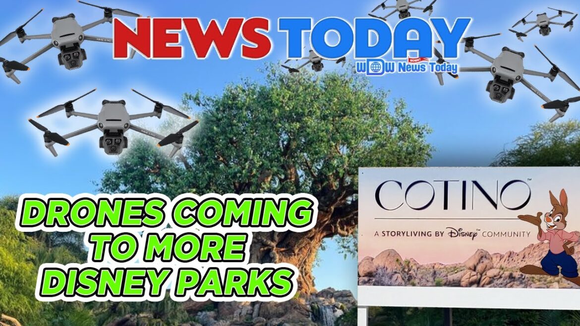 Drones Coming to More Disney Parks, Fantasy Springs Opening Date Announced