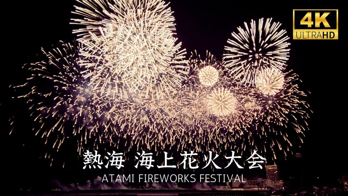 [4K] 熱海 Atami Fireworks Festival - Full Show