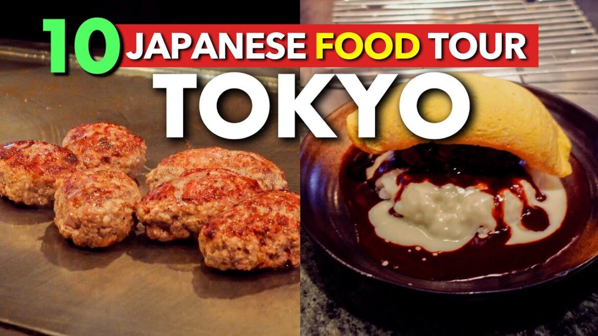 BEST10 ULTIMATE JAPANESE FOOD TOUR IN TOKYO: Japan Travel Guide 2023