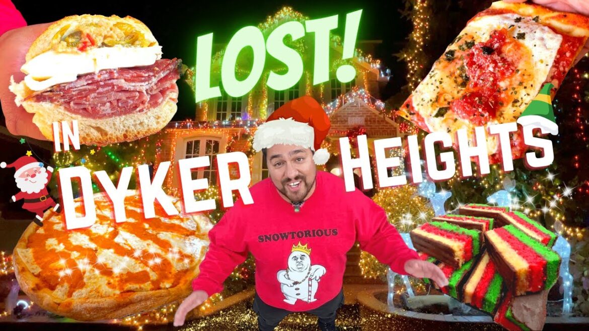 Help! Lost in Dyker Heights! (5 Spots to FEAST in 2022) Help! Lost in Dyker Heights! (5 Spots to FEAST in 2022)