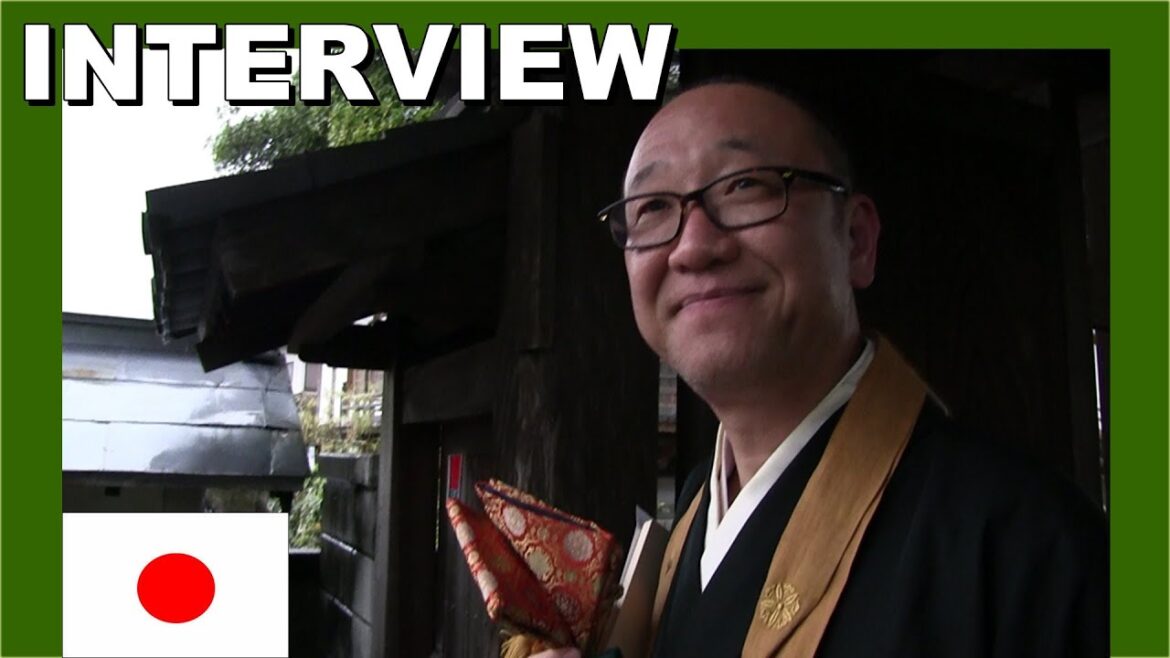 Interview with a Japanese Zen Buddhist priest - Walking in Japan 日本の禅仏教の僧侶 - 日本でのウォーキング