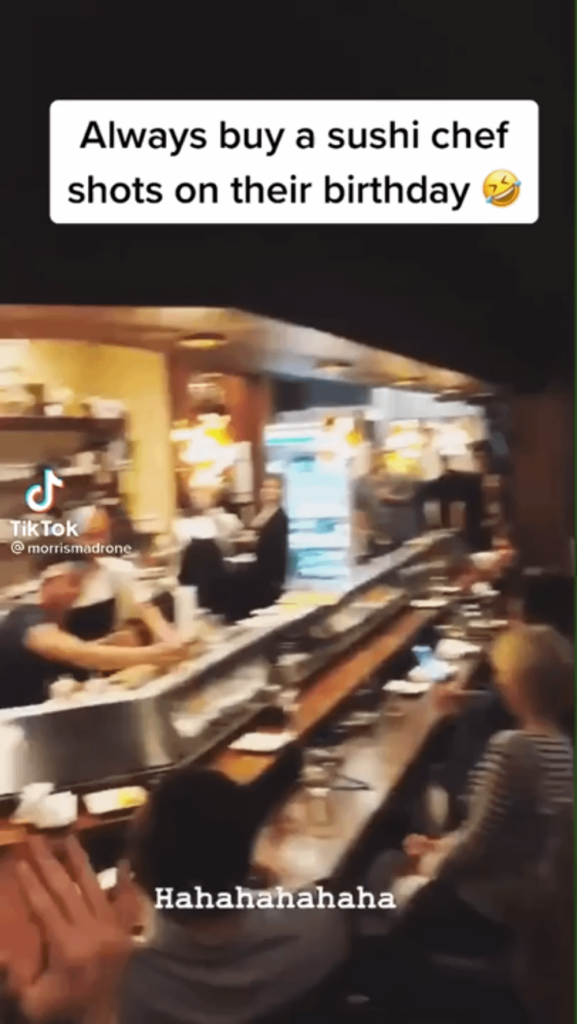 The strength is in the sushi
