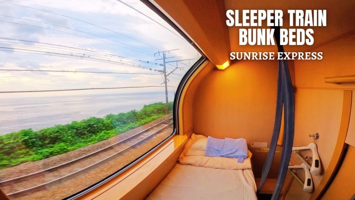 Ride the Only Sleeper Train in Japan 😴 Double Decker Bed 🛏️ SUNRISE EXPRESS Ride the Only Sleeper Train in Japan 😴 Double Decker Bed 🛏️ SUNRISE EXPRESS