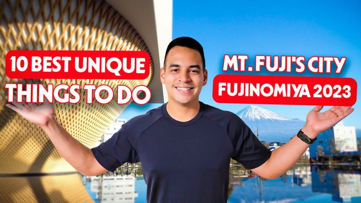 What To Do Around MT. Fuji | 10 Best Things To Do At Fujinomiya! BEST Day Trip From Tokyo!