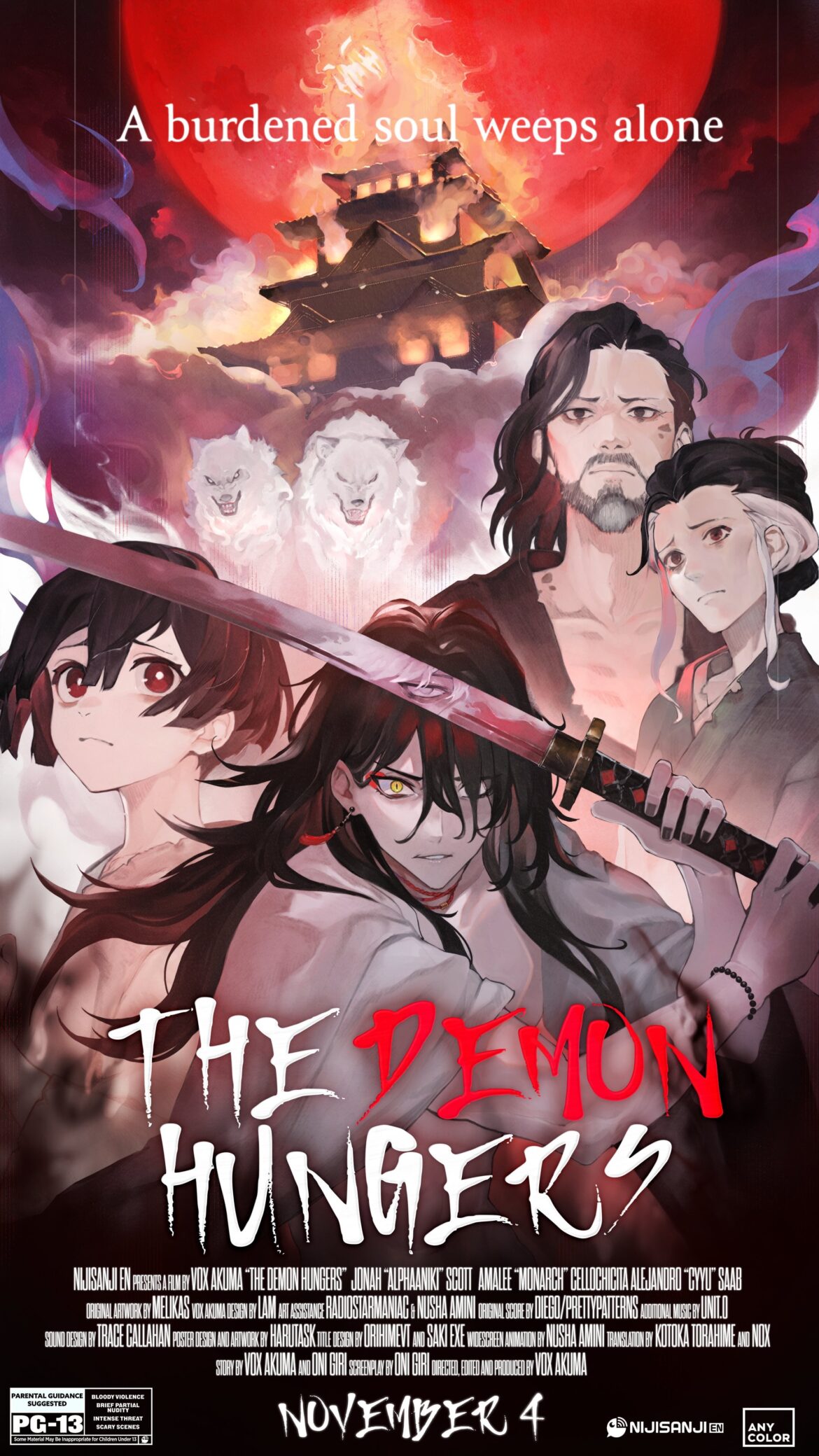 Vox Akuma [Nijisanji EN] Feature Film Release: The Demon Hungers