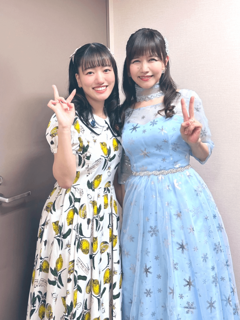 Inoue Honoka and Inoue Kikuko from Kikko-san's Seiyuu Debut 35th Anniversary