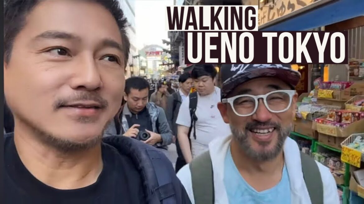 Tokyo Ameyoko Market in Ueno Walk