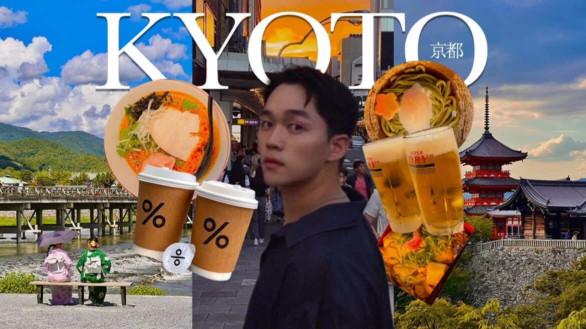 교토 당일치기 여행 브이로그 🇯🇵 오사카 Trip 이지만 I am 교토 ✨ 아라시야마, 교토 카페 맛집 관광 일정, 현지인 라멘 맛집에서 사장님과 떠든 하루! 京都旅行 [EP.3]