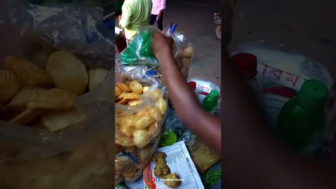 Super Fast Fuchka Making With Amazing Sauce | Bangladeshi Street Food #streetfoodchannel #shortvideo