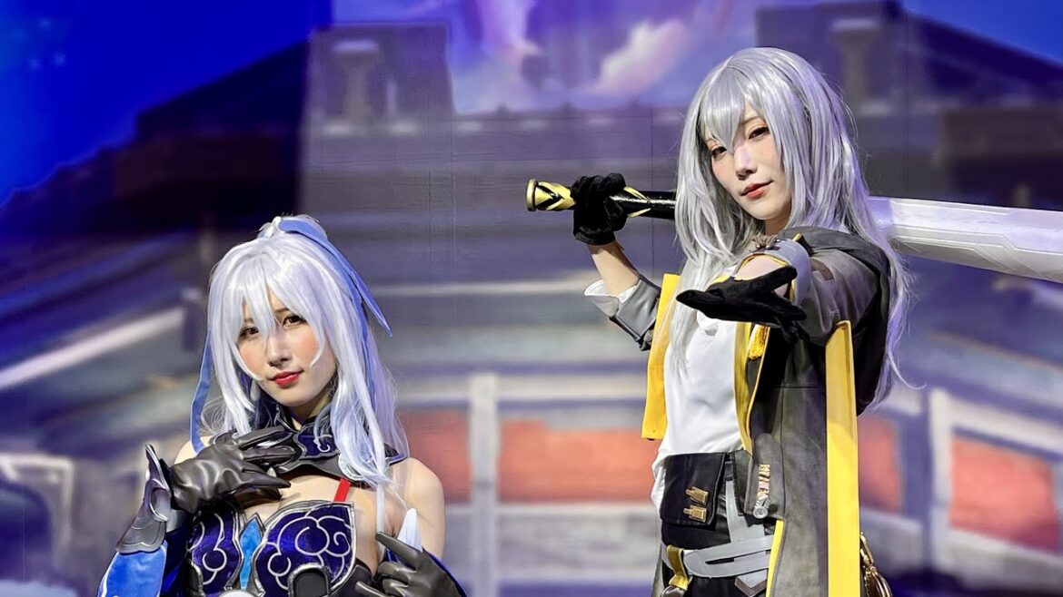 Honkai Stair Rail Cosplayers | Tokyo Game Show 2023 | #tgs #cosplay #honkaistarrail #honkai