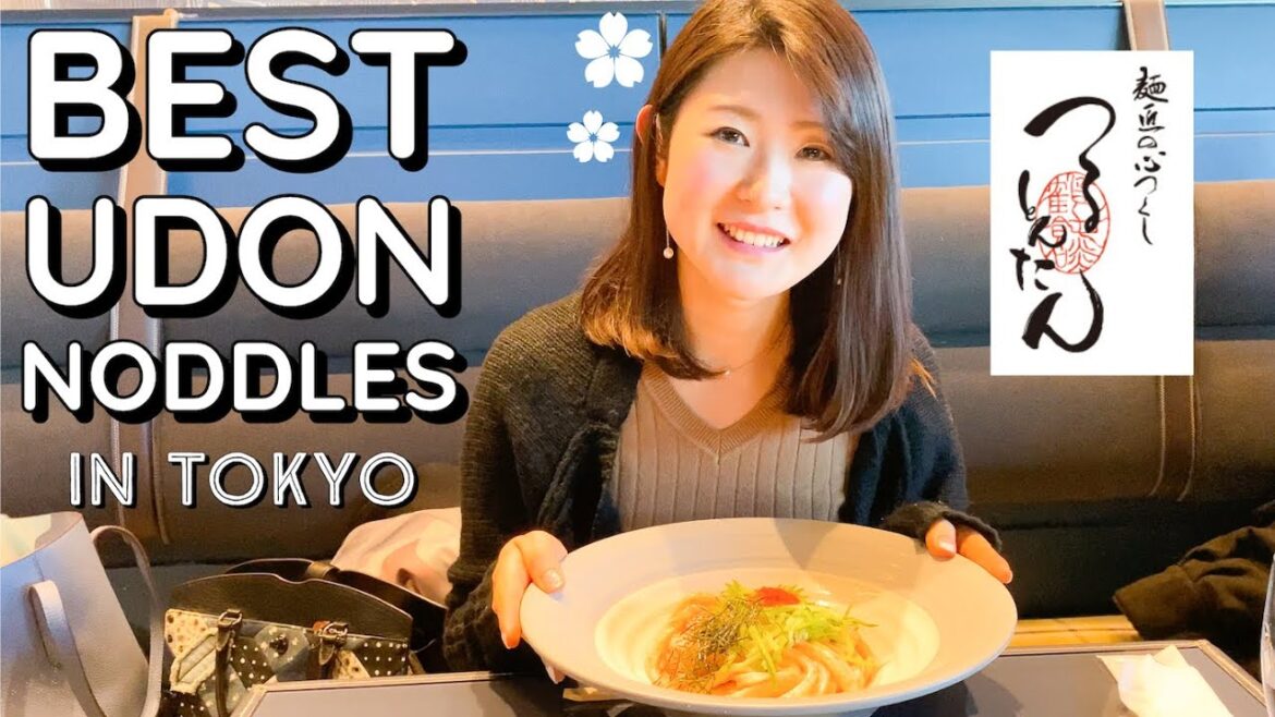 The BEST Udon Noodles in Japan! Tsuru Ton Tan, Shibuya, Tokyo