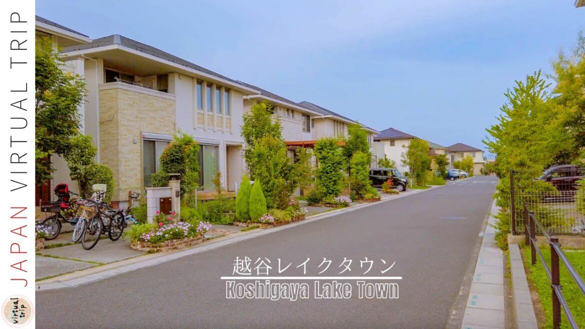 4K Modern Japanese Residential Area | Neighborhood House Walking Tour (越谷レイクタウン) 4K Modern Japanese Residential Area | Neighborhood House Walking Tour (越谷レイクタウン)