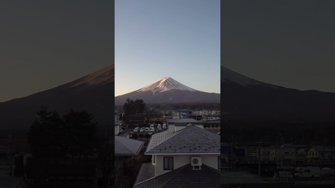 Sunset near Mount Fuji  #japan