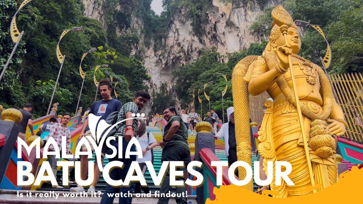 Batu Caves Malaysia - Walk Tour + How to get there from Kuala Lumpur [Travel Vlog]