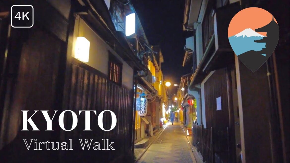 【4K】京都・先斗町〜鴨川を散策/ Walk around Pontocho in Kyoto - JAPAN