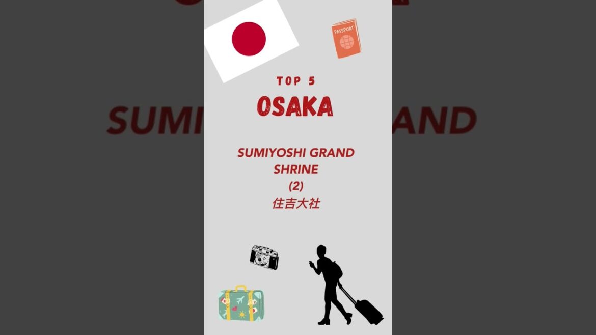 TOP5 OSAKA #osaka #大阪市 #japan #top5 #places #travel #alamandra