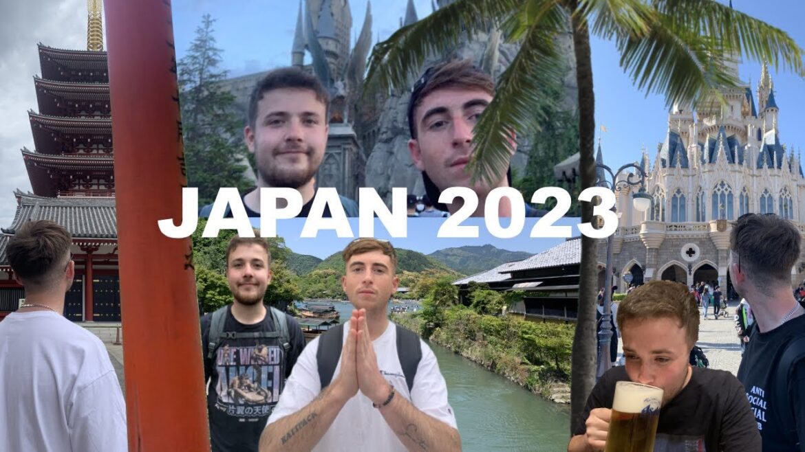 JAPAN 2023 VLOG (TOKYO, DISNEYLAND, KYOTO, NARA, UNIVERSAL STUDIOS, OSAKA).