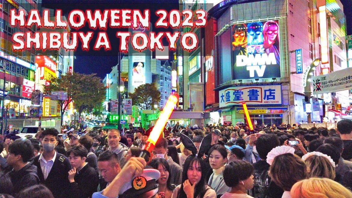 Shibuya Halloween 2023 - 30 October・4K