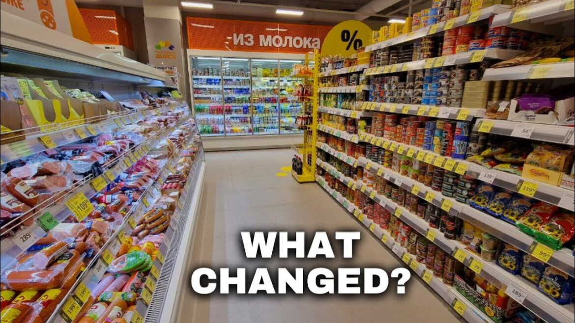 Russian TYPICAL Supermarket After 600 Days of Sanctions