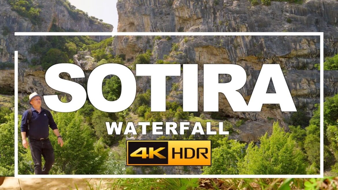 Ujevara e Sotires Gramsh, Sotira Waterfall, Hiking Tour【4K-HDR】