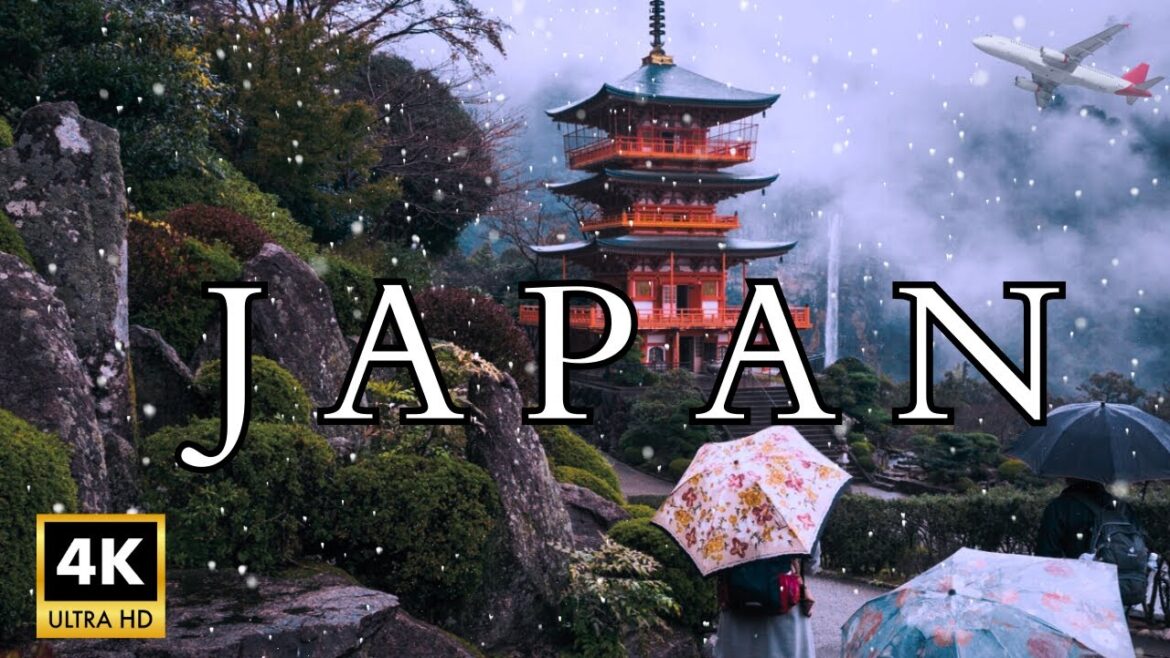 Japan in 4K ULTRA HD, A Relaxing Music Through the Land of Rising Sun